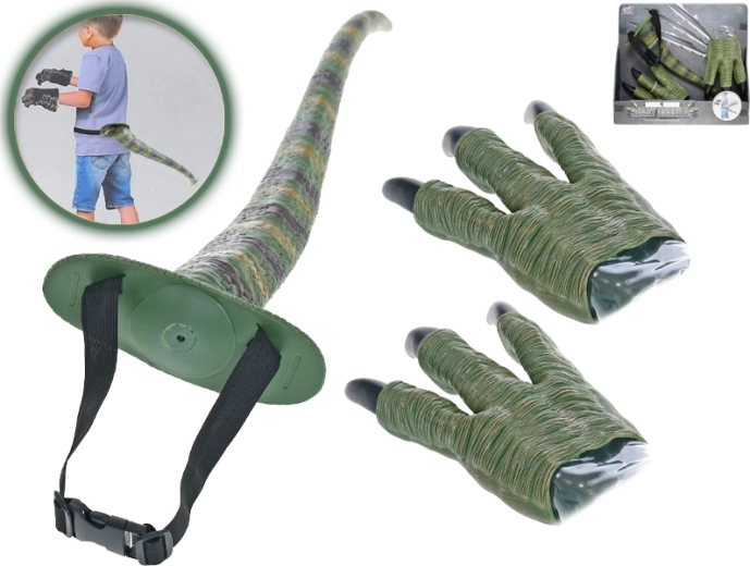 Dinosauriji rep i pandže za djecu 45 cm
