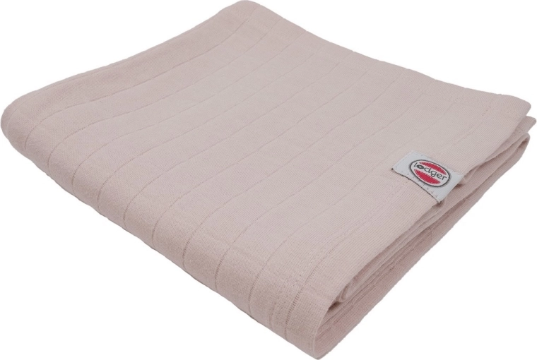 Lodger swaddler od organskog pamuka Solid Powder 70 × 70 cm - 1 komad