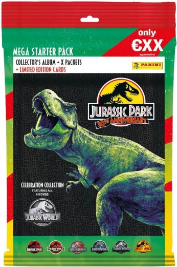 Panini Jurassic Park 30th Anniversary početni set kolekcionarskih kartica