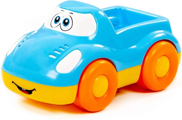 Cheerful Plastic Pickup Truck for Toddlers
