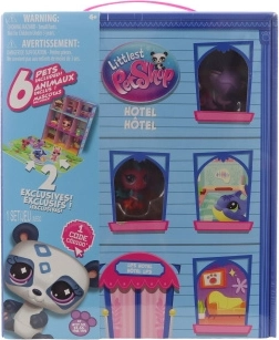 Littlest Pet Shop hotel i vitrína 2 u 1