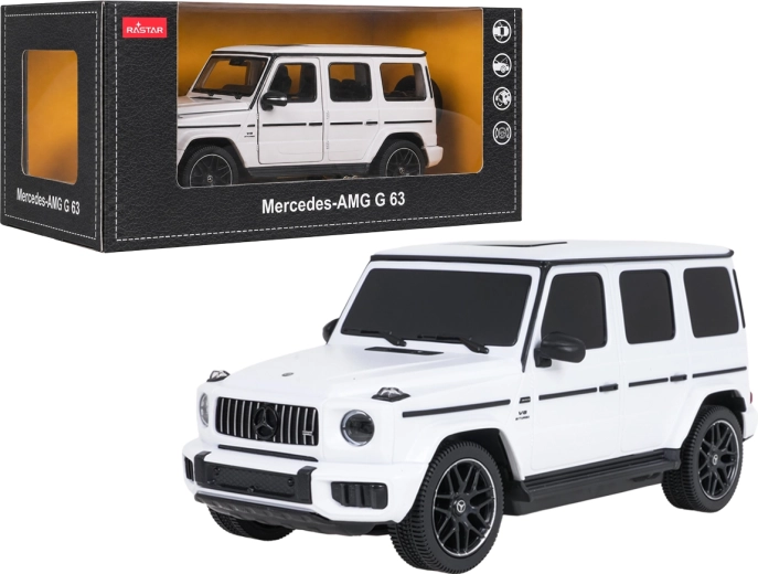 Metalni model Mercedes-AMG G 63 u mjerilu 1:24, bijeli RASTAR
