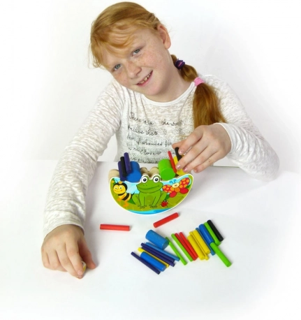 Motorička balansirajuća igra žabica HESS