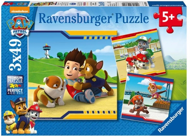 Ravensburger puzzle Paw Patrol Best Friends 3×49 dijelova