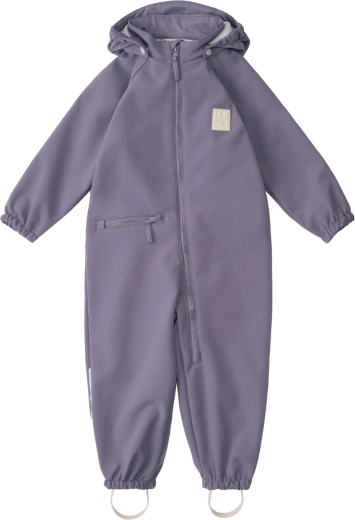 Leokid softshell jumpsuit lilac echo size 98 (3–4 years)