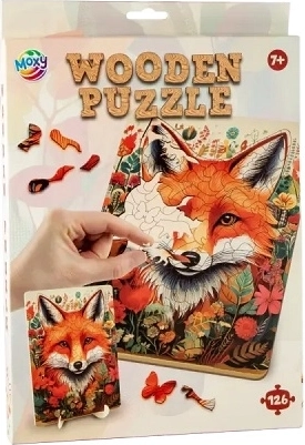CCG Wooden Fox Puzzle – 126 Pieces