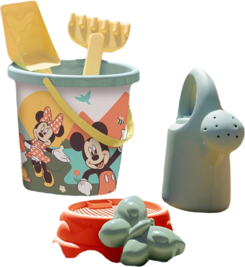 Smoby bucket with Mickey Mouse accessories