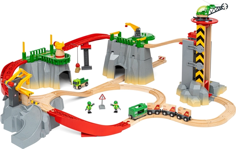 BRIO World teretni planinski set vlakića