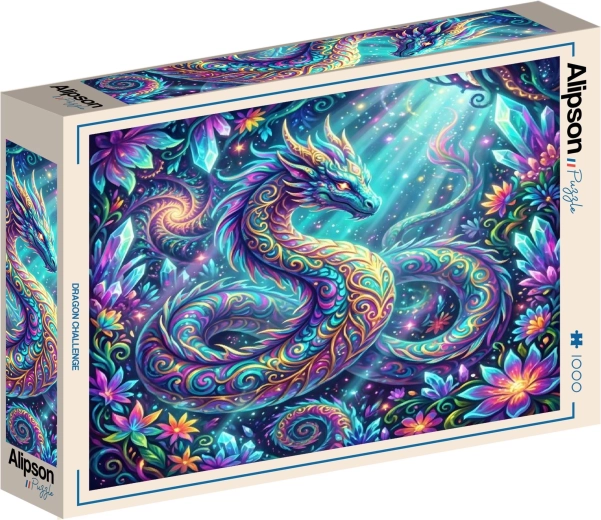 Alipson četvrtasta puzzle Zmajev izazov 1000 dijelova