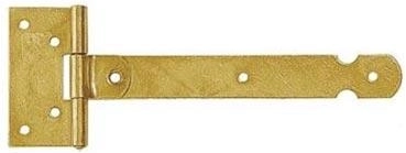 Vješalica za vrata 100 × 25 × 1,5 mm, žuto pocinčana
