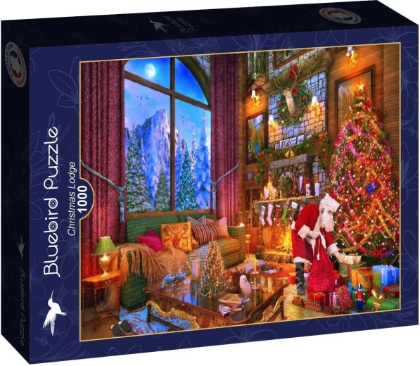 Bluebird puzzle Božićna kućica 1000 dijelova