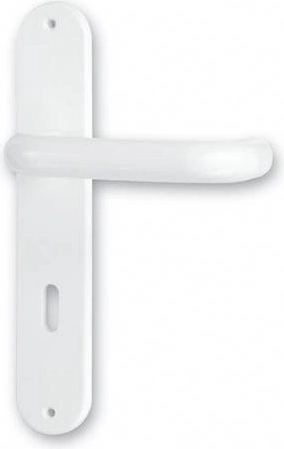 Vratašna kvaka Standard 90 bijela plastika