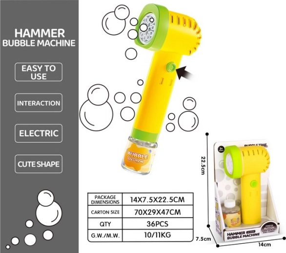 Čekić za mjehuriće 90 ml