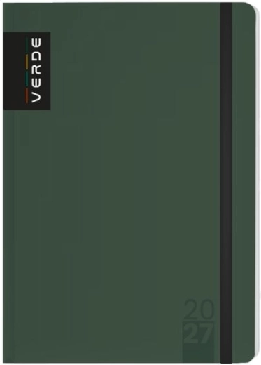 Tjedni rokovnik A6 Verde zeleni 2027