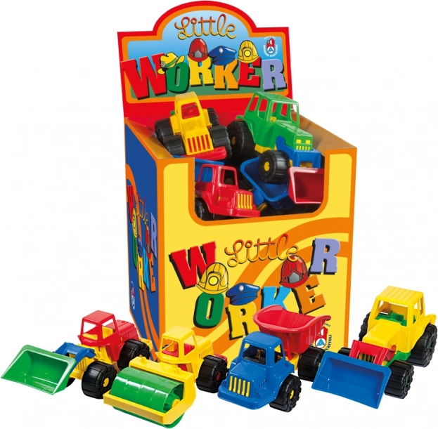 Građevinsko vozilo za pijesak u boji