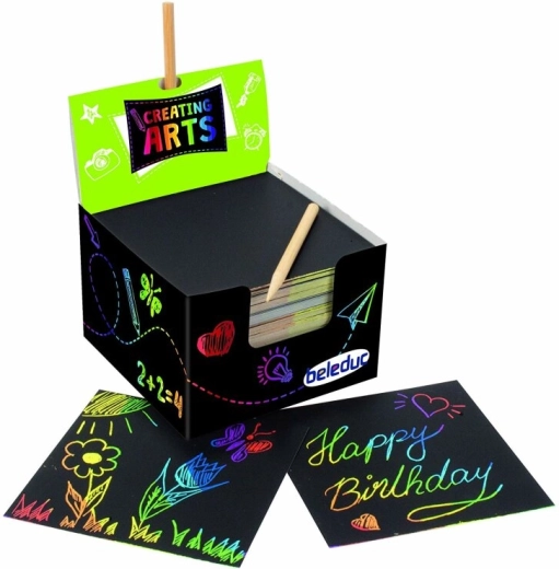 Set slika za struganje – 200 listova