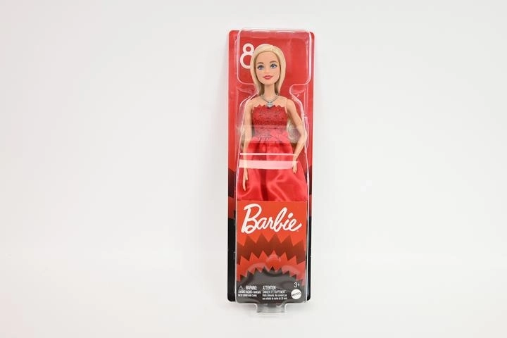 Mattel Barbie lutka za 80. obljetnicu u rubin-crvenoj haljini