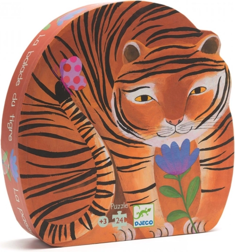 Djeco puzzle Tigar u šetnji (24 dijela)