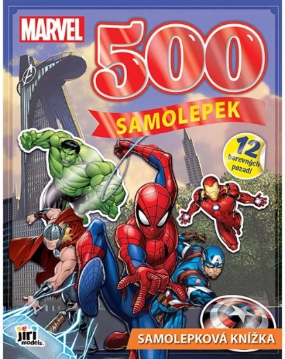 Marvel – knjiga sa naljepnicama s 500 naljepnica