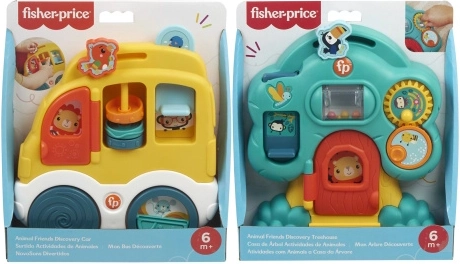 Fisher-Price Istražujemo sa životinjama – interaktivna igračka za bebe