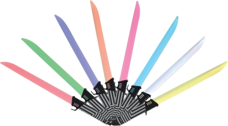 Lexibook svjetleći laserski mač sa zvučnim efektima, 68 cm, RGB