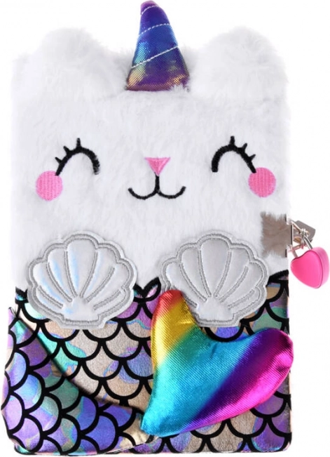 Dnevnik s ključem Mačji Jednorog Sirena