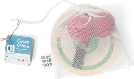 Igra hvatanja s lopticama i hvataljkama na čičak za djecu