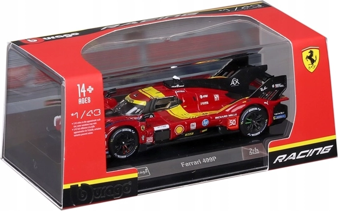 BBU kolekcionarski model Ferrari 499P crveni br. 50 1:43