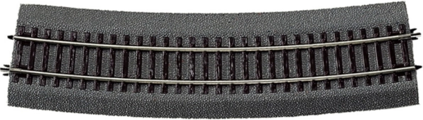 Roco Line zakrivljena tračnica s podlogom