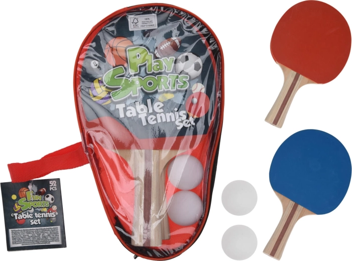 Set za stolni tenis – 2 reketa i 2 loptice