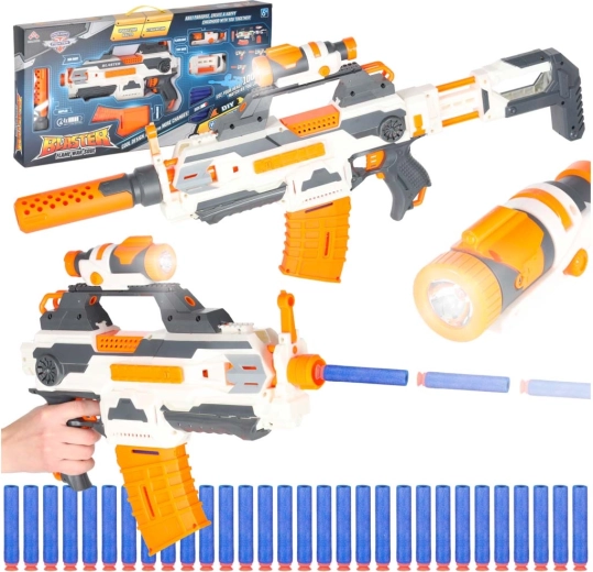 Modularni pjenasti blaster 4 u 1 s 30 strelica