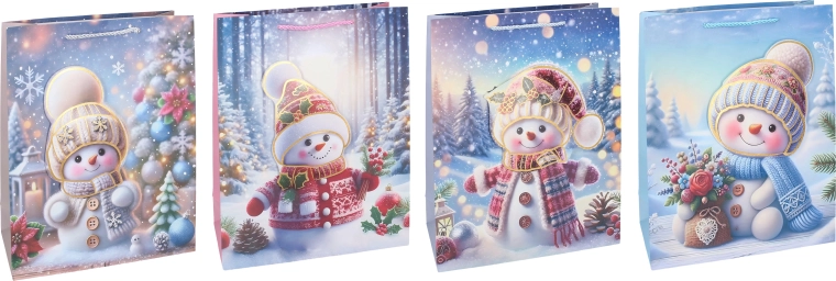 Christmas Gift Bag L 30 × 41.5 × 12 cm - 1 piece
