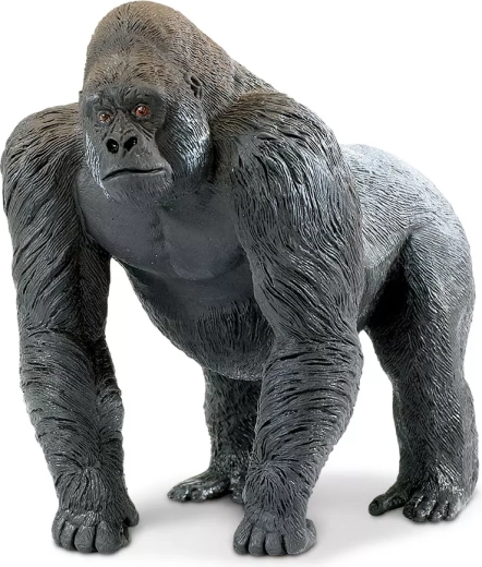 Safari Ltd. silverback male gorilla - realistic figure