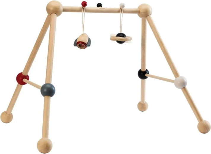 PlanToys drvena igračka-gimnastika za bebe svemir