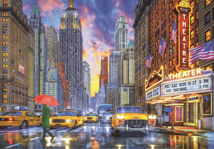Clementoni puzzle Kišni Manhattan 2000 dijelova
