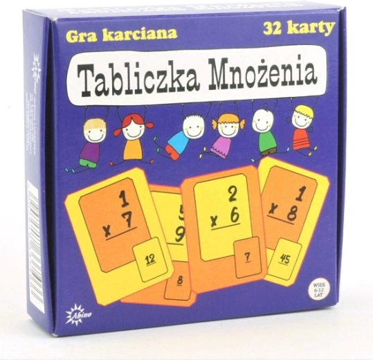 Kartaška igra Tablica množenja