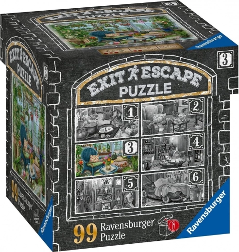 Ravensburger escape puzzle Ukleta Vila: U Zimskoj Zimnici 99 dijelova