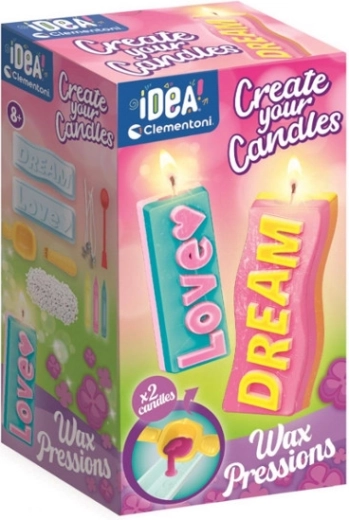 Mini tvornica svijeća Poruke – kreativni set