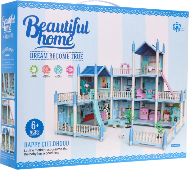 Trospratna kućica za lutke Dječja igračka