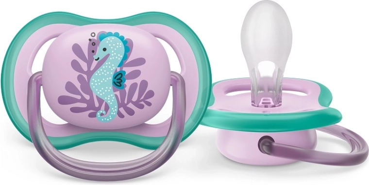 Philips Avent duda Ultra air s motivom morskog konjića 6–18 mj., 1 kom
