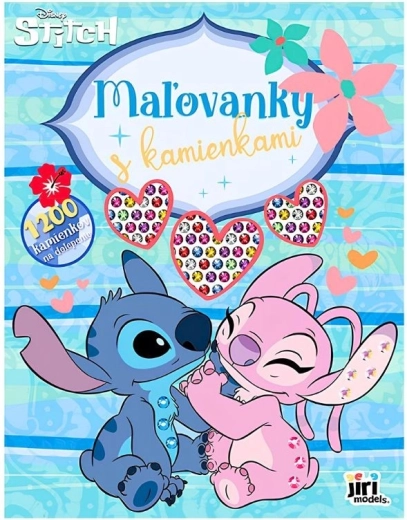 Lilo & Stitch Coloring Book with Rhinestones
