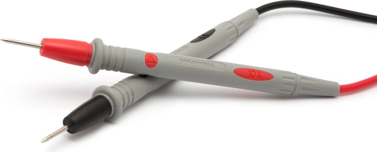 Test Leads with Probe and Banana Plug, 93 cm