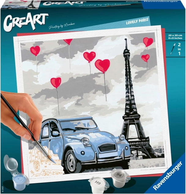CreArt Lovely Paris – slikarski set za djecu od 12 godina
