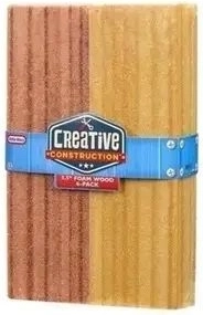 Little Tikes Creative Construction Foam Wood-Look Blocks 6 pcs