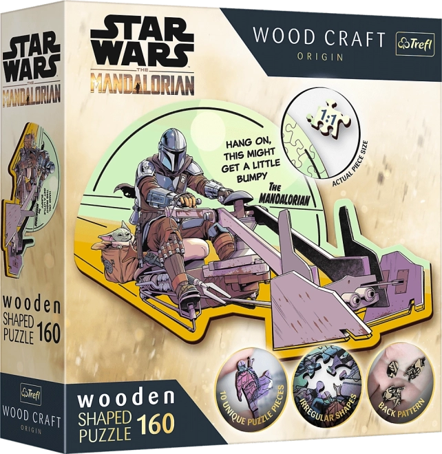 Drvene puzzle Star Wars: The Mandalorian – 160 dijelova