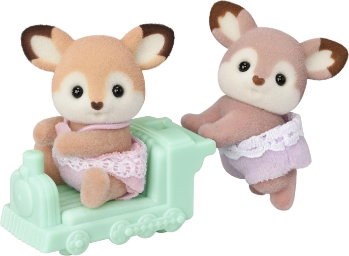 Jelenja blizanca s vlakićem SYLVANIAN FAMILIES