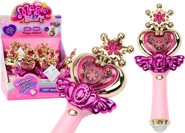 Princesin štapić Šarena svjetla Zvukovi Ružičasta