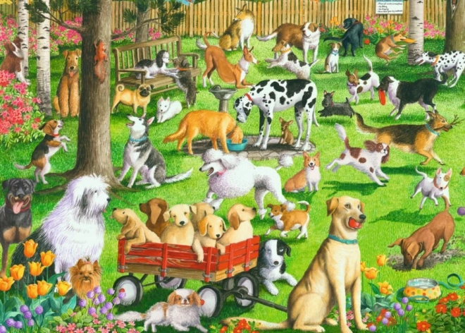 Ravensburger puzzle Park za pse XXL 500 dijelova
