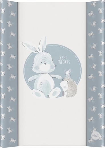 Ceba Baby podloga za presvlačenje s čvrstom pločom Basic Friends 50 × 70 cm