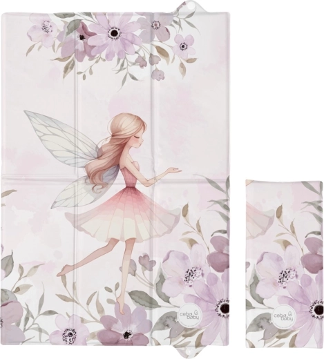 Ceba Baby putna podloga za prematanje Basic Meadow Fairy 60 × 40 cm